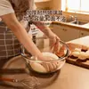 Vidrio de Borosilicato Alto con Tapa Recipiente para Amasar Resistente al Calor Recipiente Antiadherente Espesado Gran Capacidad Bol para Batir Huevos Bol para Hornear Bol para Ensalada Vidrio