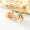 Cabezas de Flores de Rosa de Seda DIY Decoración de Pared de Flores para Bodas Flores Artificiales Materiales Hechos a Mano Accesorios de Flores de Tela Retro