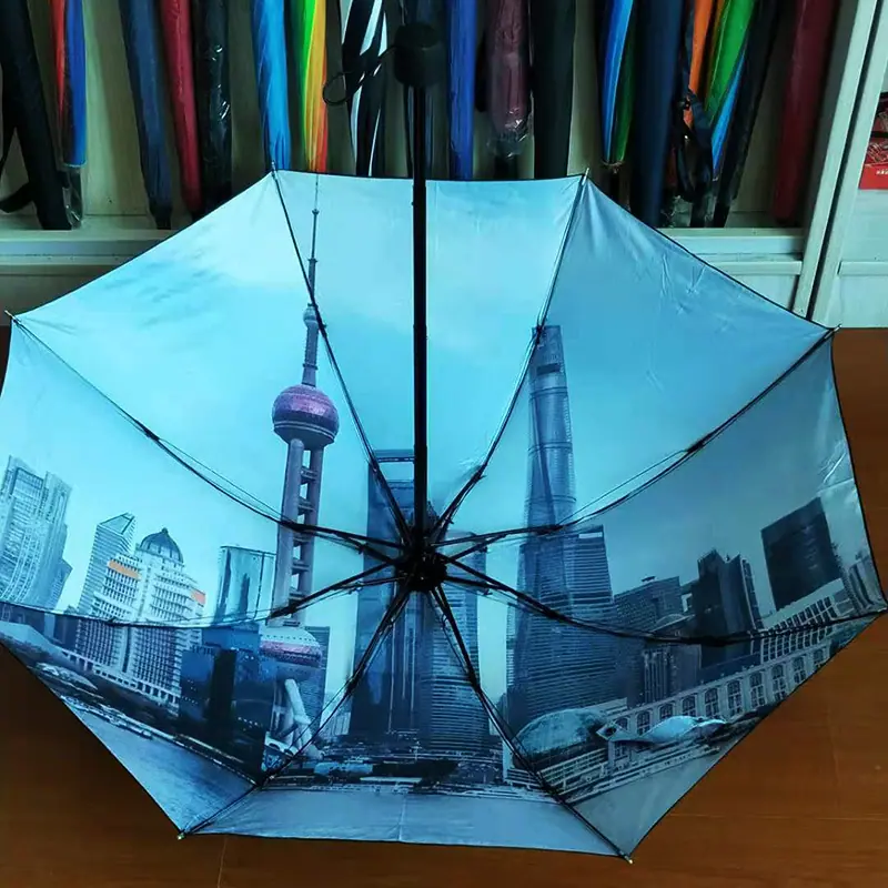 全自动折叠雨伞