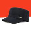 Sombreros para Hombre Sombreros de Sol Primavera y Otoño Tela de Seda 2026 Nuevo Alta Gama Protección Solar de Moda Sombreros Planos para Exteriores Venta al por Mayor
