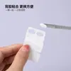 La nueva herramienta para arte de uñas de lámina frontal para frotar arena, pulido grabado, este acero para armadura, empujador, suministros auxiliares, unión adhesiva, conveniente, venta al por mayor