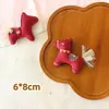 Nuevo Broche de Pony de Dibujos Animados Rojo para Mujer, Lindo Pin de Muñeco Mascota del Año del Caballo para Ropa, Accesorio Decorativo para Zapatos y Sombreros