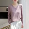 2026 Nuevo Diseño de Primavera/Otoño Punto Base Estilo Coreano Versátil Adelgazante Reductor de Edad Tallas Grandes Ropa para Mujer