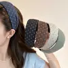 Diadema de corona alta para mujer, nuevo modelo 2026, diadema antideslizante para lavarse la cara, de ala ancha con dientes, pinza para el pelo, accesorio de pelo simple