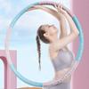 Hula Hoop de tubo de acero, con peso desmontable, para fitness, para el hogar, con masaje de espuma para adultos