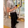 Jeans Negros de Mezclilla Retro High Street para Hombre de Primavera y Otoño Estilo Nuevo Holgados Adelgazantes de Pierna Recta Pantalones Scimitar