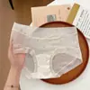 Mascarilla de Hielo para Piel de Verano Cubre Cadera Grande Sin Presión Cómodos Sin Costuras Extendido Algodón Puro 10A Calzoncillos Tipo Boxer para Mujer Modelo Nuevo
