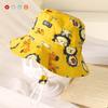 Chapéu de bebê primavera e outono fino chapéu de pescador para meninos chapéu de pescador para meninas chapéu infantil outono e inverno estilo coreano fofo moda