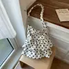 Bolsa Saia de Bolo de Grande Capacidade com Sensação Solta Transfronteiriça Nova Bolsa Casual de Ombro Único Transversal Bolsa Tote Feminina