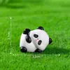Miniatura de filhote de panda fofo para paisagismo de jardim, decoração DIY, pequenos enfeites de mesa