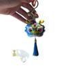 Chaveiro de Silicone PVC Pingente de Bolsa Casal Pequenos Presentes Promocionais Atacado Boneco Desenho Animado Acessórios Modernos