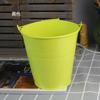 Cubo de Flores de Hierro Nórdico de Fábrica Cubo de Hierro Pequeño Maceta Simple de Escritorio Cubo de Almacenamiento Flor Decorativa Balcón Cubo de Lata