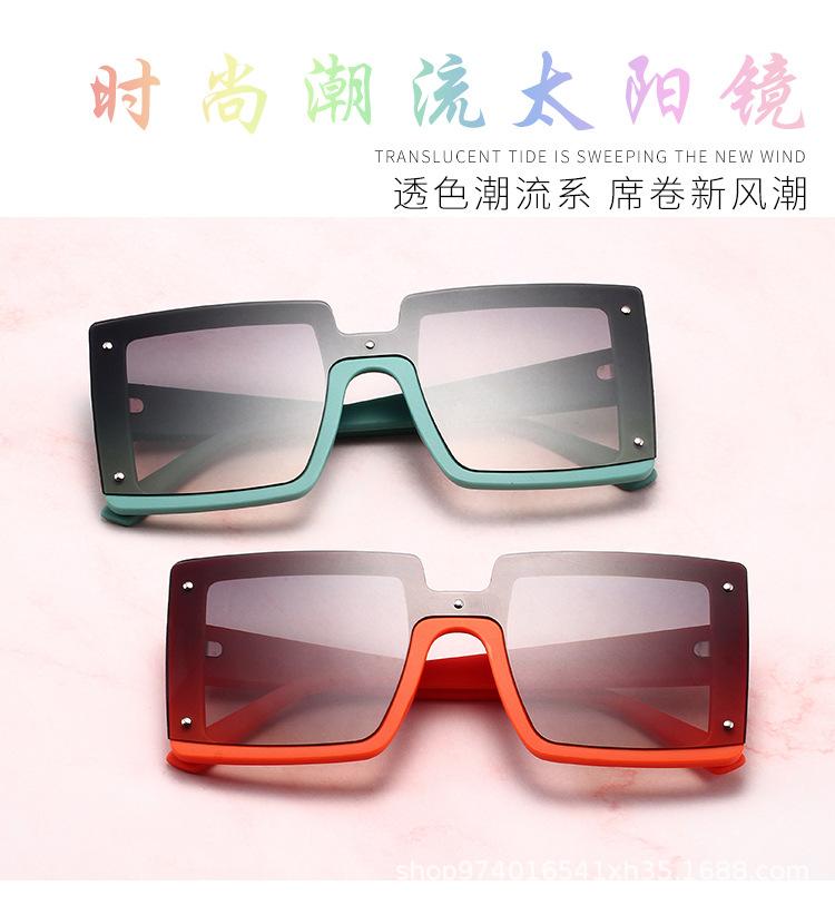 欧美大框太阳镜