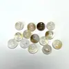 Colgante de Hebilla de Seguridad de Ágata Blanca Natural de Alta Calidad Accesorios Colgantes para Pulsera de Mujer DIY Popular en Transmisión en Vivo Cuentas Sueltas al por Mayor