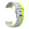 Para Samsung Galaxy watch6/5/4 correa de silicona con patrón de fútbol correa de hebilla watch6classic