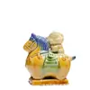 Museo de Turismo de Luoyang Pony Cultural y Creativo Cerámica Sancai de Tang Pony Decorativo Lindo Sellado Inmediatamente Hou Adornos