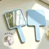 Espelho de Mão Portátil Quadrado, Espelho de Beleza de Alta Definição, Espelho de Maquiagem de Plástico, Presente, Personalizável, Atacado, Espelho Pequeno de Alto Valor