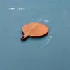 Casa de Muñecas Transfronteriza Cocina Hogar Simulación Mini Tabla de Cortar de Madera Posavasos Charola Escena Miniatura Modelo Adornos