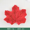 Hoja de Arce de Simulación foto de fábrica directa diseño de escena Hojas de Arce accesorios color mixto 8cm Venta caliente en Amazon