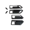 Adecuado para 26 modelos de versiones extranjeras de Toyota RAV4, panel de elevación de vidrio, marco de palanca de cambios de control central y decoración de manija interior de puerta