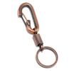 Simples Carro Criativo Masculino Cintura Pendurado Chaveiro High-end Nova Retro Primavera Anti-perdido Chaveiro Pingente Personalizado