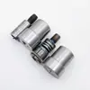 688 Cobre Puro 8mm Quatro Botões Três Peças Carteira Jeans Vestuário Redonda Mini Pequena Fivela Oculta Fivela Feminina Acessórios