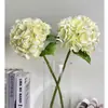 Hidratante Tacto en Mano Jacinto Hortensia Grande Flor Artificial Flor de Seda Flor Falsa Decoración de Sala de Estar Boda Boda Hogar Decoración Suave