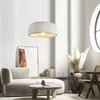 Luminária Pendente Estilo Wabi-Sabi Nórdico para Mesa de Jantar, Resina de Designer Criativa para Balcão de Bar, Quarto, Sala de Estar, Luminária de Mesa Lateral