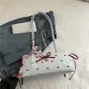Bolsa Feminina de Laço de Nicho 2026 Novo Modelo Bolsa Feminina Simples Moda Bolsa de Ombro com Grande Capacidade para Mulheres