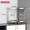 Y*Hy*H304 Prateleira de Canto em Aço Inoxidável para Cozinha Suporte de Canto para Panelas Banheiro Vaso Sanitário de Chão