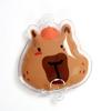 Accesorios de ropa conexión sin costuras forma de animal etiqueta de succión de PVC personalidad de dibujos animados abajo etiqueta inflable