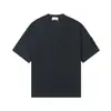 2025 Nuevo Modelo Strone Island Camiseta de Manga Corta con Cuello Redondo de Algodón Puro Unisex Comercio Transfronterizo