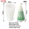 Nueva serie navideña transfronteriza Molde de silicona para árbol de Navidad DIY vela de aromaterapia de pino yeso decoración para el hogar