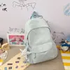 Mochila con Estampado de Corazones Estilo Dulce y Suave Estilo Coreano Juvenil Energética Reductora de Edad Mochila de Viaje de Alto Valor