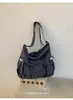 Bolso bandolera retro de moda transfronterizo para estudiantes mujeres, adecuado para ir al trabajo y a la escuela, gran capacidad, bolso de hombro casual y versátil
