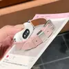Adecuado para Correa de Reloj Xiaomi Mi Band 11 8/9Nfc Moda y Versátil Starlight Kt Cat Correa de Muñeca de Cuero para Niñas