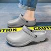 Zapatos Quirúrgicos Antideslizantes para Hombres y Mujeres, Pantuflas para Sala de Operaciones de Enfermeras, Zuecos de Goma para UCI, Zapatos Perforados, Disponibles para Venta al por Mayor, Suelas Planas
