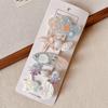 Horquilla Serie Océano Concha Estrella de Mar para Niñas Horquilla Decorativa Versátil Elegante Horquilla para Flequillo Clip Lateral Adorno para la Cabeza
