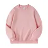 Sudadera de Vellón de Zorro Plateado Engrosada de 500G, Otoño e Invierno Cálida con Forro de Vellón Unisex Color Sólido Corte Holgado Cuello Redondo