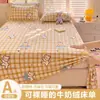 Lençol de Veludo de Leite Peça Única Inverno Fleece Coral Capa de Edredom Dormitório Solteiro 180x200 Inverno Flanela Espessado Pelúcia