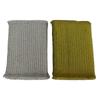 Panos de Lã para Lavar Louça de Cozinha Personalizados Diversos, Arame Dourado e Prateado, Arame de PP, Jacquard de Tiras Retas Matérias-Primas, Produtos Acabados, Limpeza Atacado