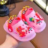 Zapatos antideslizantes con punta de cueva para niños de 2 a 6 años, con bonitos dibujos animados