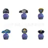 Nueva Decoración de Fiesta de Cumpleaños Infantil con Tema de Policía Banderín Colgante Bandera para Pastel Set de Globos
