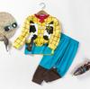 Ropa de Casa para Niños, Pijamas, Trajes de Manga Larga para Niños, Pijamas, Ropa para Niños, Ropa Estampada para Aire Acondicionado