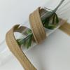 Cinta elástica micro con diseño de hueso de 1 cm, disponible en stock, para escote, tira lateral, borde, bricolaje, con accesorios de ropa, cinta de color.
