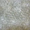 Tecido de bordado com fita de lantejoulas, novo para primavera e verão, tecido de malha com diamantes europeu e americano, vestido, vestido feminino, em estoque