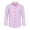 Camisas para Hombre Tallas Grandes Estilo Europeo y Americano Jiachuan, Talla Extra Grande y Corte Holgado, Camisas Ligeras de Negocios, Manga Larga para Hombre, Ropa para Hombre Tallas Grandes de 300 kg