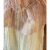 Cinturón tejido de perlas de imitación para mujer, accesorio de cadena de cuentas de verano, cadena decorativa para vestido, cadena de cintura para vestidos de mujer en verano