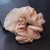 Accesorios para el Cabello Coreanos al por Mayor Scrunchies Suaves de Gasa con Perlas para Mujer Nuevo Estilo Ligas para el Cabello Cuerdas para Moños Flores de Cabello Elegantes