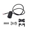 FUENTE Fábrica automóvil motocicleta luz láser infrarroja anticolisión foco luz brillante fuerte decoración exterior modificación luz de advertencia